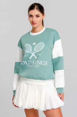 Арт. 15120 Свитшот женский 42-50 (5 шт) Цвет:полынь