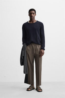 100% LINEN TROUSERS - Zara фото 3