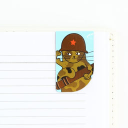 Цена за 4 шт. Магнитные закладки для книг, 4 шт. 23 февраля: Юный герой - Artfox фото 5