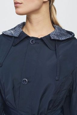 Куртка женская двусторонняя LS-904017-DN, 
темно-синий/принт геометрия - Steinberg фото 5