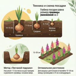 Гладиолусы Россыпь самоцветов (микс 10 шт)