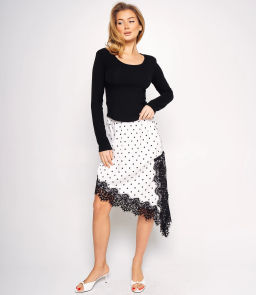 Лонгслив #КТ0140, чёрный - Dommod фото 4