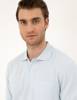 A__k Mavi Regular Fit Ti__rt