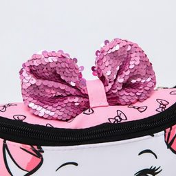 Сумка поясная детская для девочки Кошечка с бантиком, 25?6?13 см, Коты Аристократы - Disney фото 2