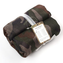 Сетка маскировочная, 2×1.5 м, одинарная, тёмно-зелёная, коричневая, Greengo