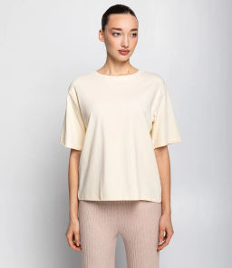 Футболка #КТ1031 (1), кремовый