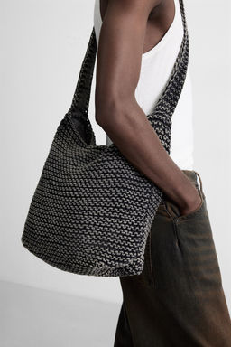 MACRAM_ SHOULDER BAG - Zara фото 2