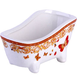 30783 Подставка для губки 170мл 12х6х6,2см Романтика доломит LR (х72) - Mayer&boch фото 2