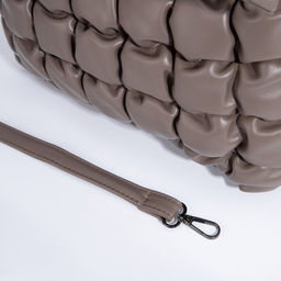 Сумка-мешок на молнии, длинный ремень, цвет бежевый - Simaland фото 6