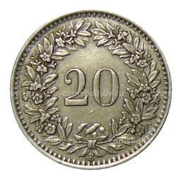 20 раппенов 1943 года Швейцария