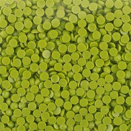 Страз неклеевой Zlatka OZM SS08 цветные 2.5 мм акрил 10 х 10 г в пакете с картонным еврослотом СК/Распродажа № 0207 салатовый