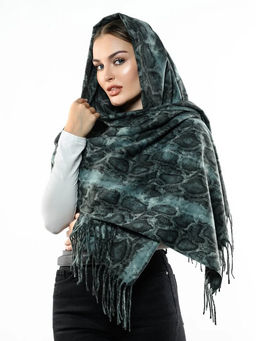 Яркий палантин с анималистичным принтом - Pretty mania фото 4