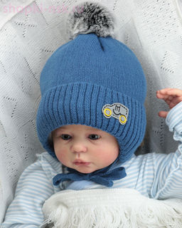 03-10-D Шапка для мальчика (44-46)