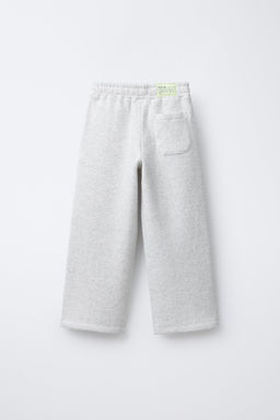 TEXTURED POLO SHIRT AND WIDE-LEG TROUSERS SET - Zara фото 5