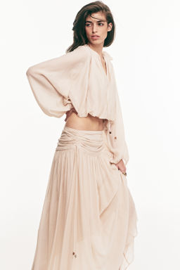 Falda fruncida de crep? - H&m фото 2