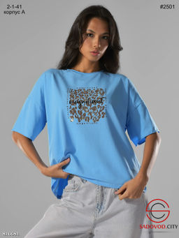 Футболка женская с принтом - Bruno фото 6