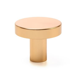 Ручка-кнопка мебельная CAPPIO PK325, d=30 мм, золото, 8 шт. TMP .