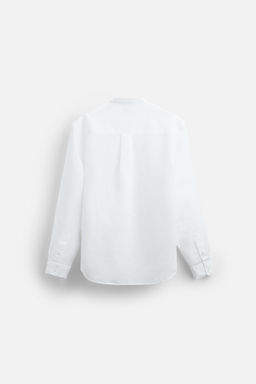 PAMUKLU KETEN GOMLEK - Zara фото 21