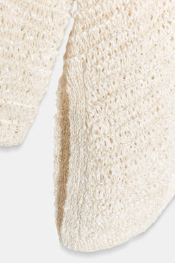 JERSEY OVERSIZE PUNTO BAJO ASIM?TRICO / crudo-blanco - Zara фото 10