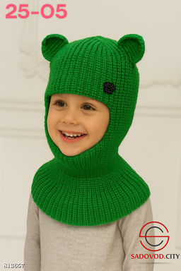 Шапка с ушками для мальчика - Bruno фото 3