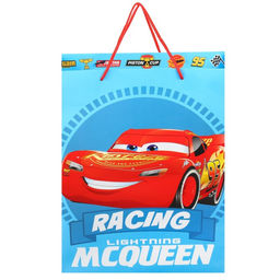 Пакет ламинированный вертикальный, 31 х 40 х 11 см McQueen, Тачки - Disney фото 2