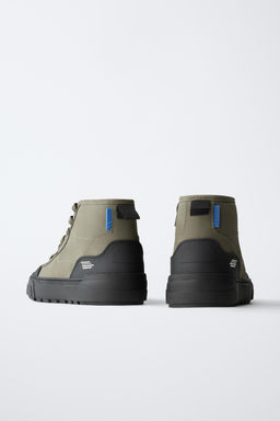 TECHNICAL HIGH-TOP SNEAKERS - Zara фото 5