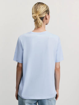 Базовая футболка из хлопка / Zarina фото 5