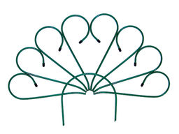 Забор садово-парковый "Павлин" (0,8*4*0,8 м) ст.тр.10мм