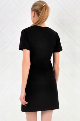 Арт. 9347 Туника женская 44-52 (5 шт) Цвет:черный - Калинка фото 3