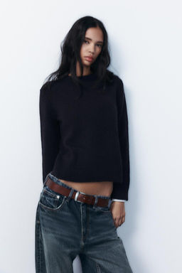 PLAIN KNIT SWEATER - Zara фото 3