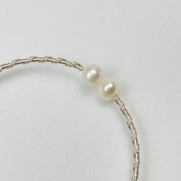 Браслет регулируемый с речным Жемчугом - Радуга самоцветов фото 4