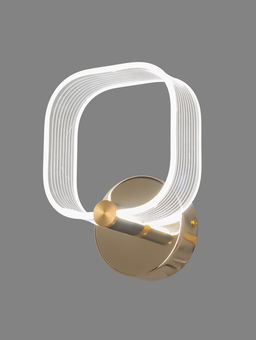 Бра LED 3153/1W, 2×10 Вт, 3000-6000K, золотистое