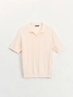 Джемпер поло фактурной вязки ZR2605043306-2 / Zarina