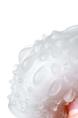 Нереалистичный мастурбатор Штучки-Дрючки, TPE, ABS-пластик, прозрачный, 7 см