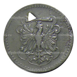 Монета 10 пфеннигов 1917 года Германия  Нотгельд Франкфурт на Майне