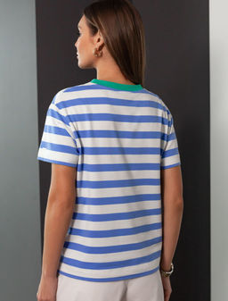 Футболка из премиального хлопка с эластаном - Vilatte фото 3