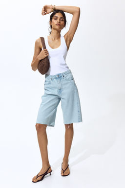 Bermudas en denim - H&m фото 3