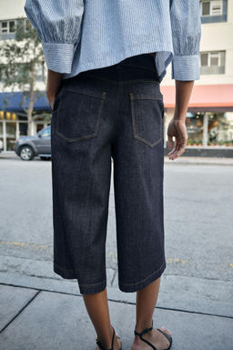 Z1975 LONG DENIM BERMUDA SHORTS - Zara фото 13