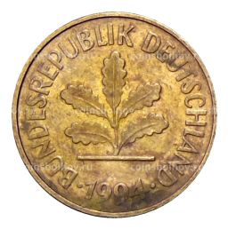 5 пфеннигов 1994 года J Германия