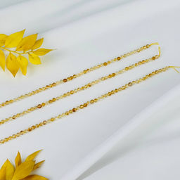 Бусины для украшений из Цитрина (86 бусин) 39 см