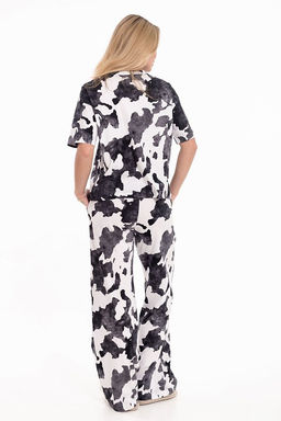 Костюм М325158чб Черный/белый