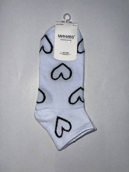 BK347 Носки, 1 пара БЕЛЫЙ