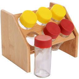 23260 Набор специй и приправ 7пр БАМБУК (16 специи внутри) МВ (х12)