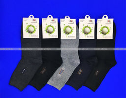 Цена за 12 пар. Ромашки носки мужские с рисунком арт. В-32 (В-78) 42-48 (фактически 41-44) фото 5