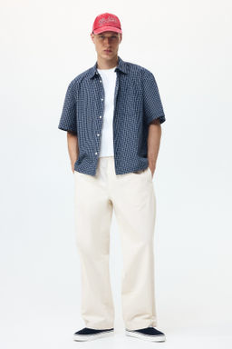 Pantal?n en lona de algod?n Loose Fit - H&m фото 4