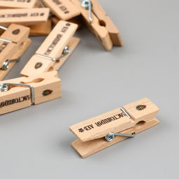 Декор для творчества дерево «Прищепка - Настоящий лев», набор 10 шт.