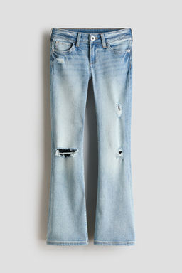 Flared Leg Low Jeans