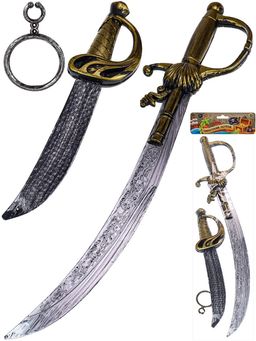 Игровой набор "Пиратский остров": сабля, кинжал, аксесс. (ИН-0233)