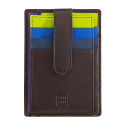 Итальянский кожаный кардхолдер DuDu серии Timor | древесный