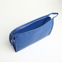 Косметичка на молнии треугольная с принтом Good trip, синяя - Simaland фото 3